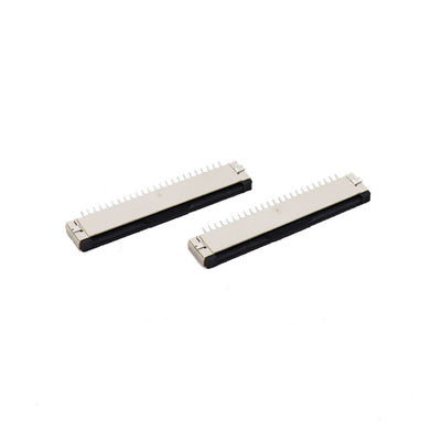 1.0 Mm Pitch FPC Connector H2.0mm Bottom Contact ZIF 4 Pin FFC Connector