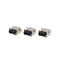 Gold Plated Micro HDMI Cable Connectors 19 pin DIP+SMT d type female connector