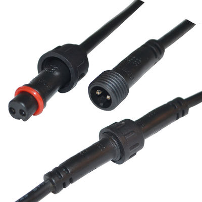 Waterproof Electrical Custom Cable Assemblies 3P 4P 5P IP68 M12 LED