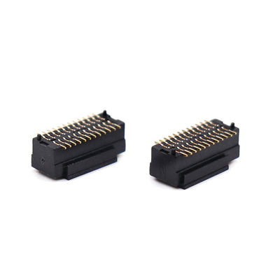 0.8mm Pitch Board To Board Pin Connector / PA9T Printed Circuit Board Connector