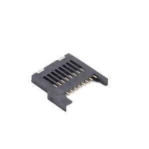 8p T Flash Connector Memory Card Socket With Copper Alloy Terminal ROHS
