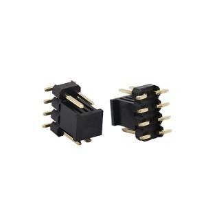 2.54mm Pitch Male PCB Pin Header Connectors Double Row SMD With Cap