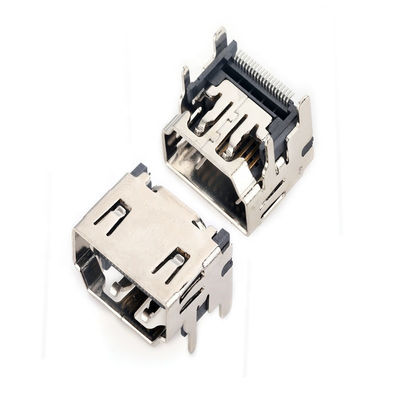 19 Pin Mini DP To HDMI Cable Connectors Adapter Type C Horizontal Socket Connector