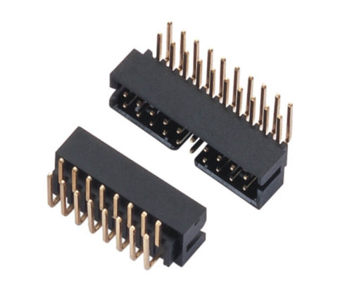 2.0mm Box Header Connector 90 Degree PA6T Wire To PCB Connector