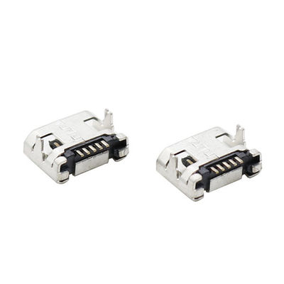 5 Pin DIP USB Micro B Connector 7.2mm Pitch Mini USB Female Connector
