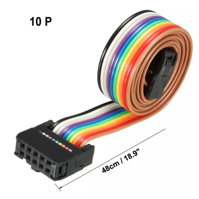 24AWG AWM 2651 FFC IDC Ribbon Cables 26 Pin 2.54mm Pitch Flexible PCB Flat