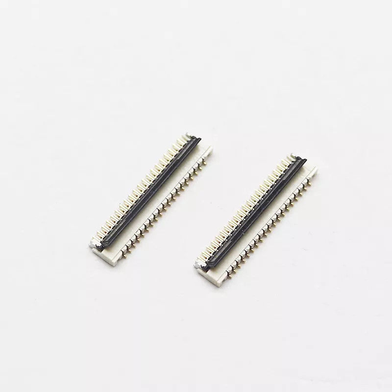 Electronic Spacing 0.3MM Height 1.0mm PCB Connector 13-71pin Bottom Contact