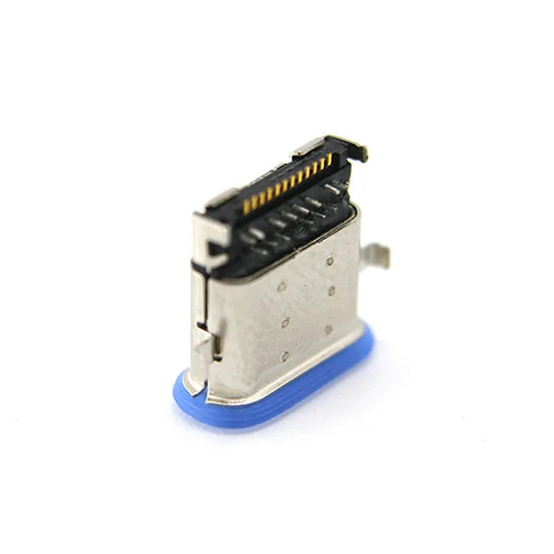 24Pin USB Type C Connectors Female Waterproof Mid Mount SMT