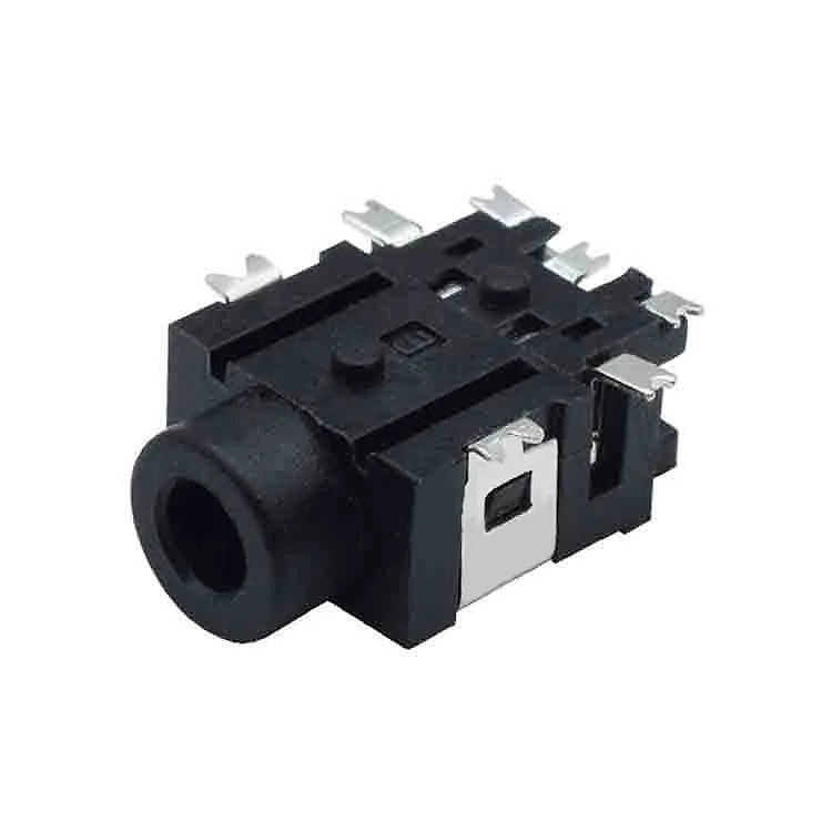7 Pin Stereo Audio Jack For PCB Mount 4 Pole 2.5mm Headphone Socket