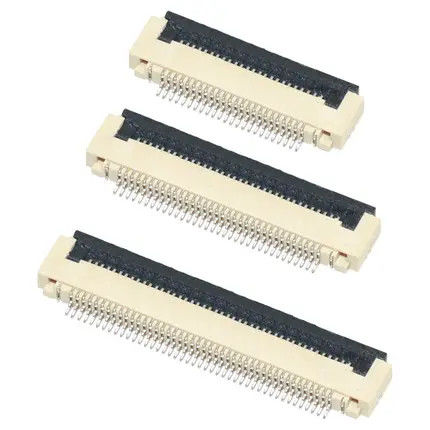 Fpc connector flip 0.5mm for pcb 4 5 6 8 10 12 14 16 18 20 22 24 26 28 30 32 34 36 40-60pin