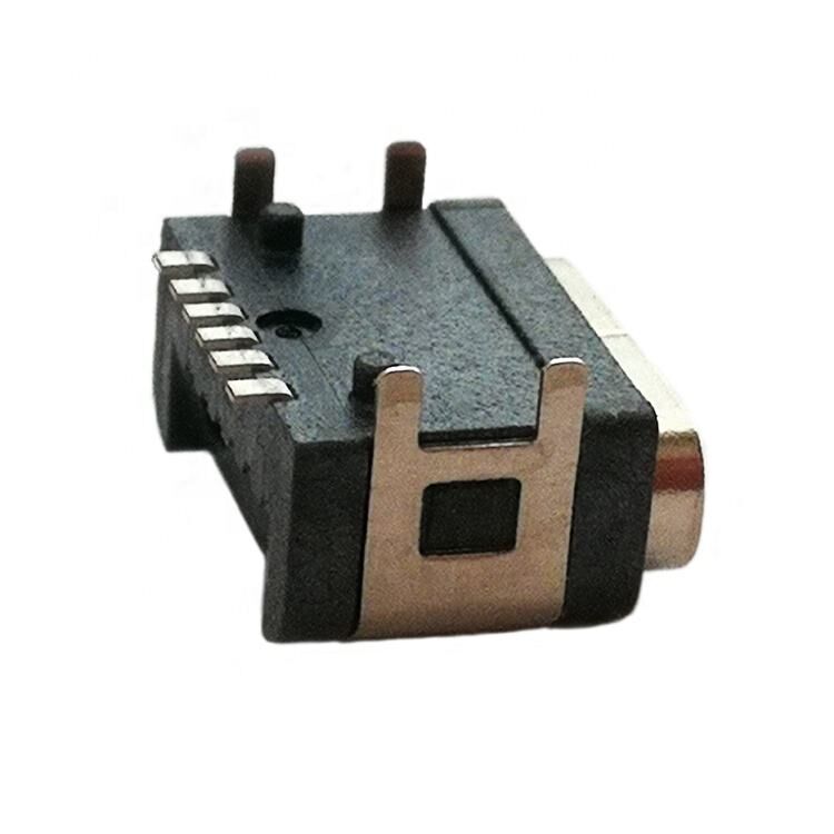 IP67 Waterproof USB Connector 6pin horizontal surface mount USB Type C Female Connector