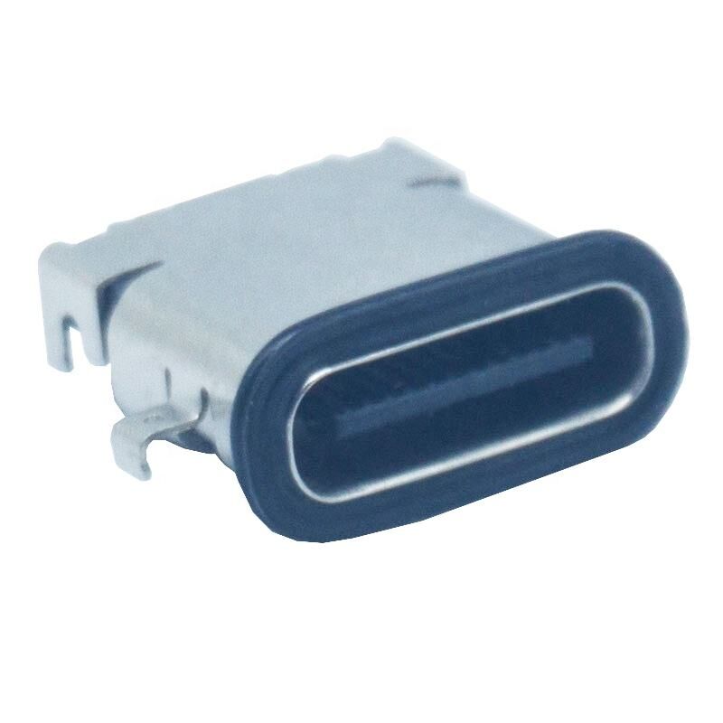 24pin 3.1 Waterproof IPX7 USB C Connector for Smart Wear PCB Charger Connector Solder Type c
