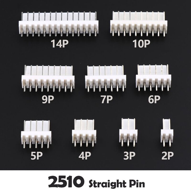 2.54 Wire to Board Wafer Connector Lcp Vertical 90 Degree Jst 2.5mm Smt Pcb Connector