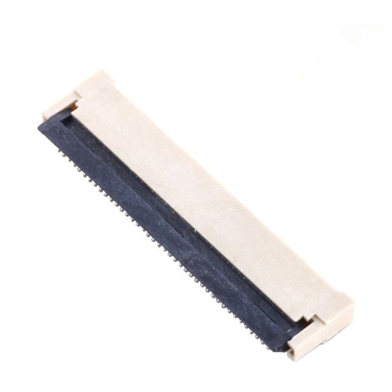 0.5mm pitch Horizontal Back flip-lock ZIF type FPC Flexible Printed Circuit connector 0.5mm 4-60pin