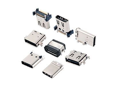 16pin USB Female Connector Waterproof Type-c Socket SMT IPX7