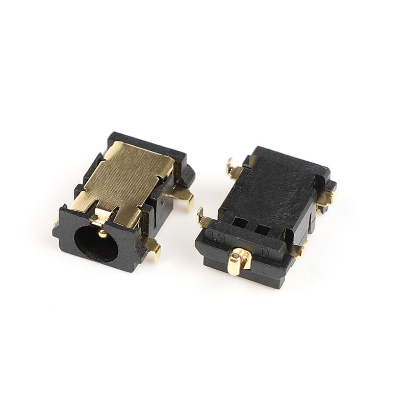 5 PIN DC-058-1.3mm DIP Brass Contact Nylon Housing DC Power Adapter Plug Female Jack