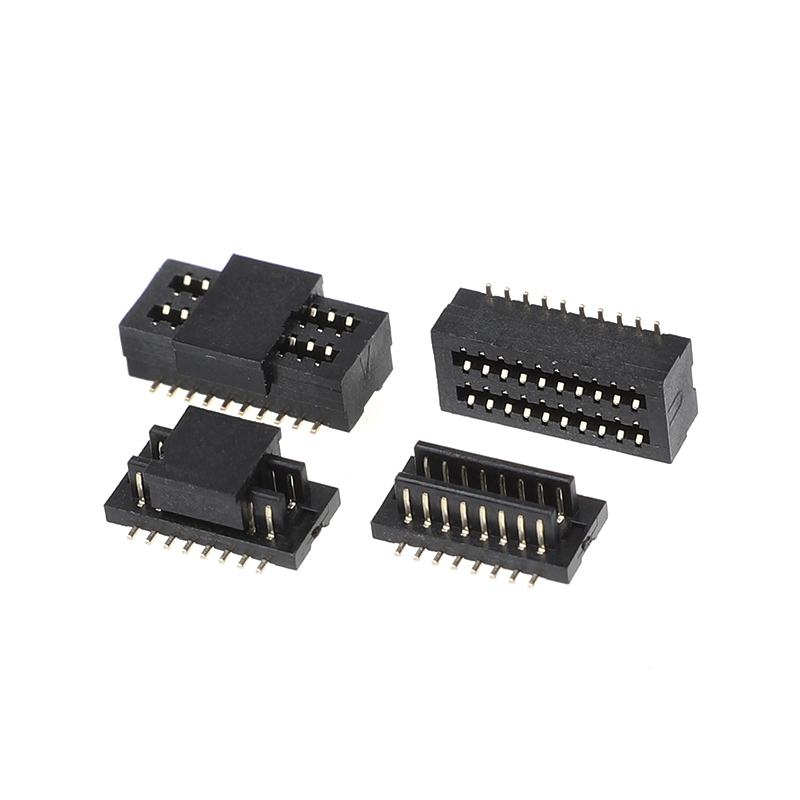 BTB Double Slot 0.8MM Vertical SMT Board-to-Board Connector Male & Female 4.0H-8.5H PCB Board Socket