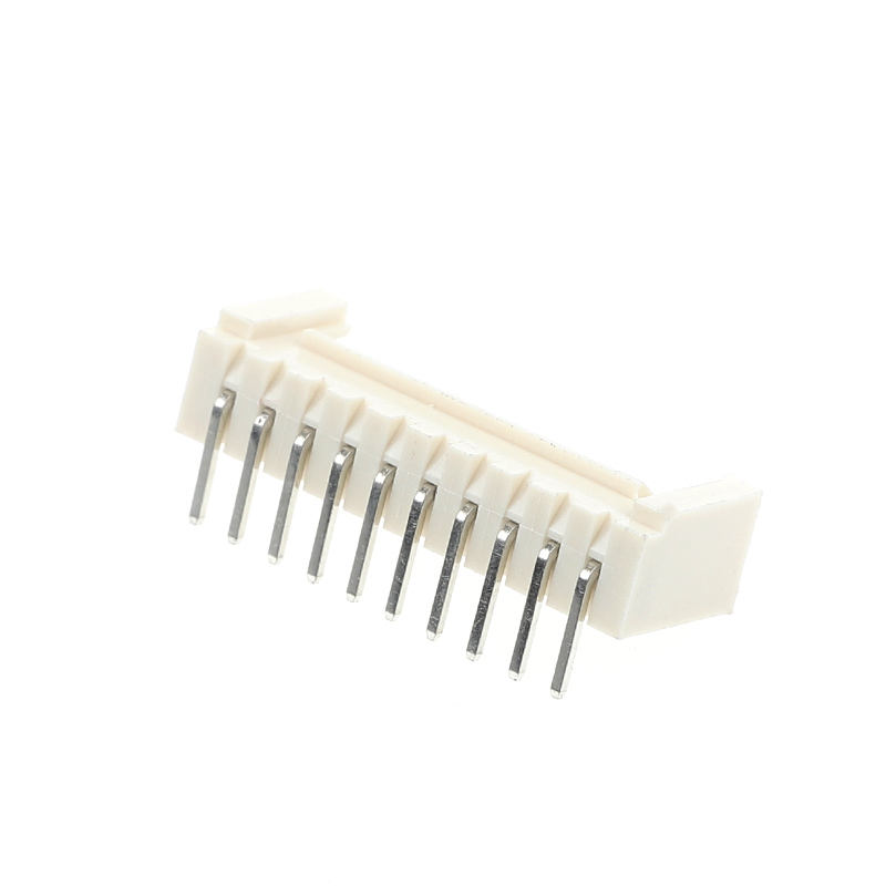 Wire Board Connector 90 Degree Horizontal Buckle Bent Pin 2.0mm Pitch Female Plug-in Nylon Housing