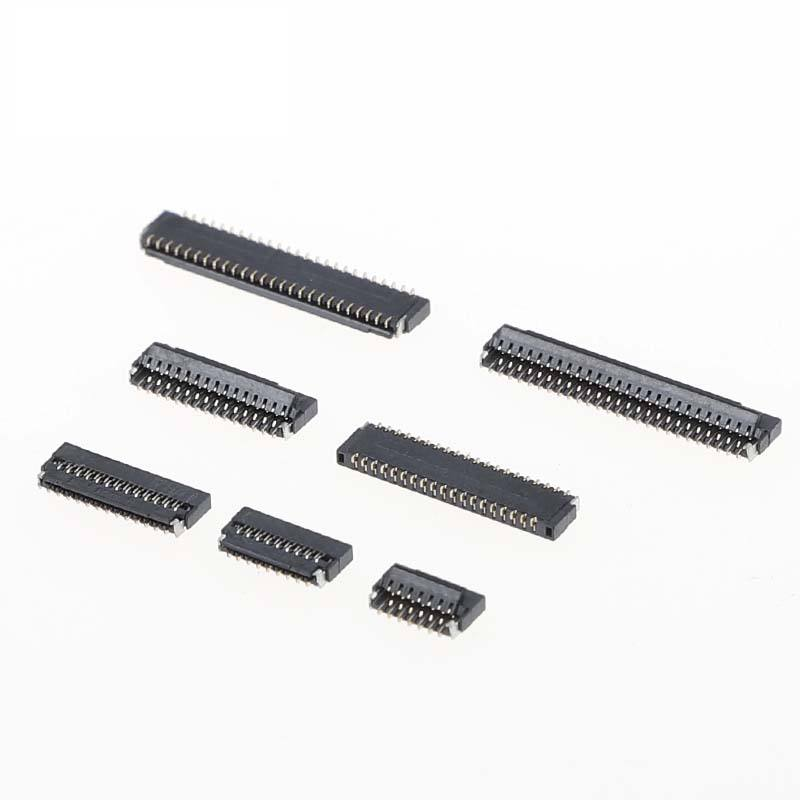 0.3mm Pitch Horizontal Lower FFC/FPC Connector for LCD Screen 13-71Pin Position
