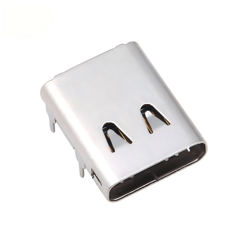 Customized USB 3.2 Type-C Connector 40 Gbps Waterproof U4 Socket 24 Pin SMT DIP PCB Female Male Connector Factory