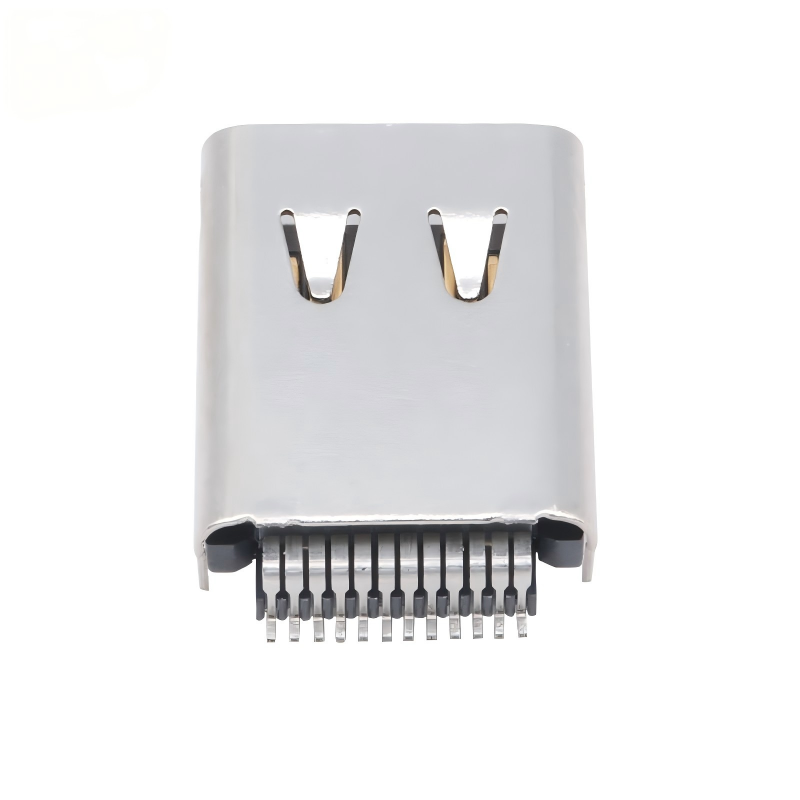Customized USB 3.2 Type-C Connector 40 Gbps Waterproof U4 Socket 24 Pin SMT DIP PCB Female Male Connector Factory
