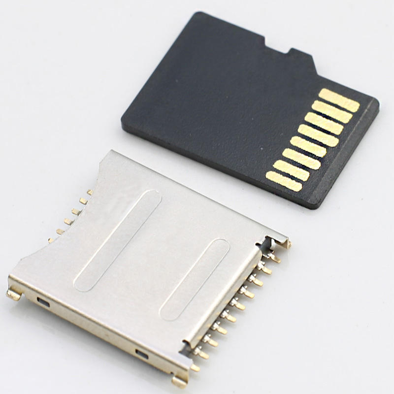 19 Pin 3-in-1 Micro SD UHS II UFS Card Connector SMT Height 1.6 mm Stainless Steel USB for Better Readability Search Engine
