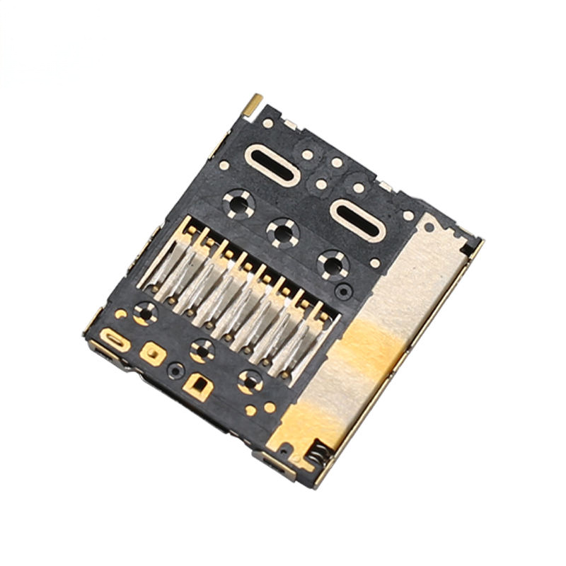 Replacement of JAE ST11S008V4HR2000 Push-Push Type Micro SD Card Connector TF Card Slot for Phone Camera-for PCB