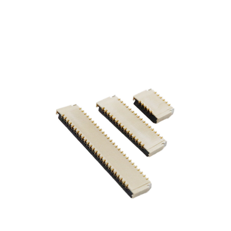 39P Front Insertion and Rear Locking FPC Connector 0.3 Pitch 1.0H Pitch High-Precision Connector