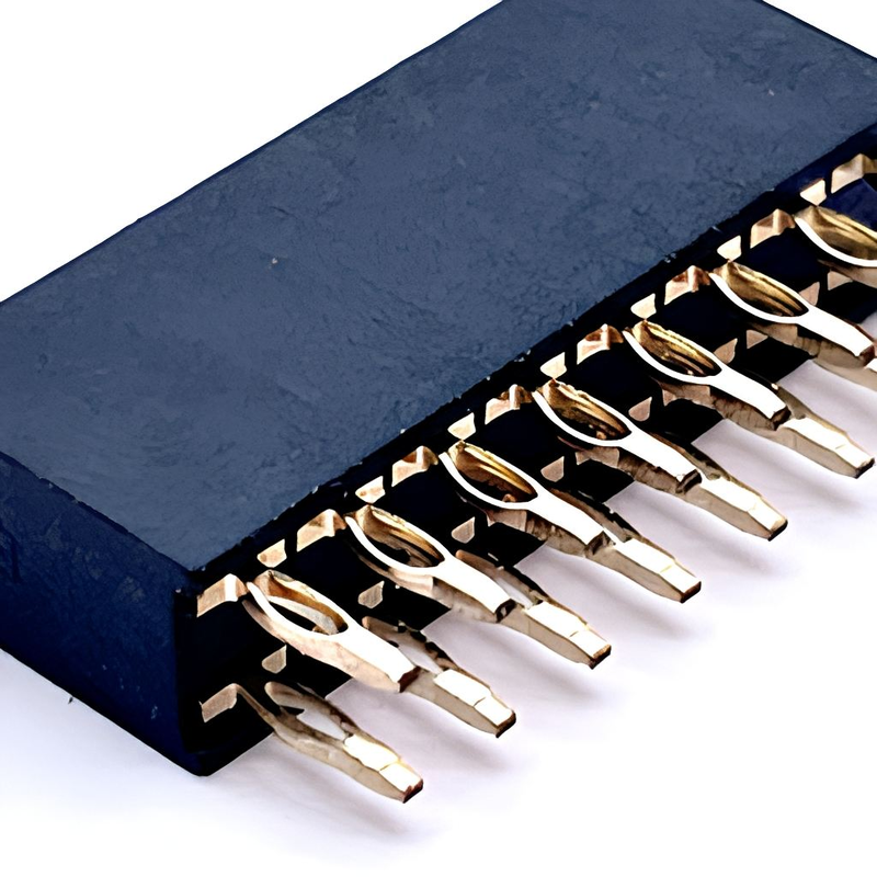 2.54mm Pitch 2*8 Pin IP68 Waterproof 3.0 Amps 120 V Female Header Connectors for PCB and BNC Antenna Connector