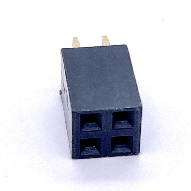 Y-Type Dual-Row Straight Female Header Connector 2.54mm for PCB Brass Material