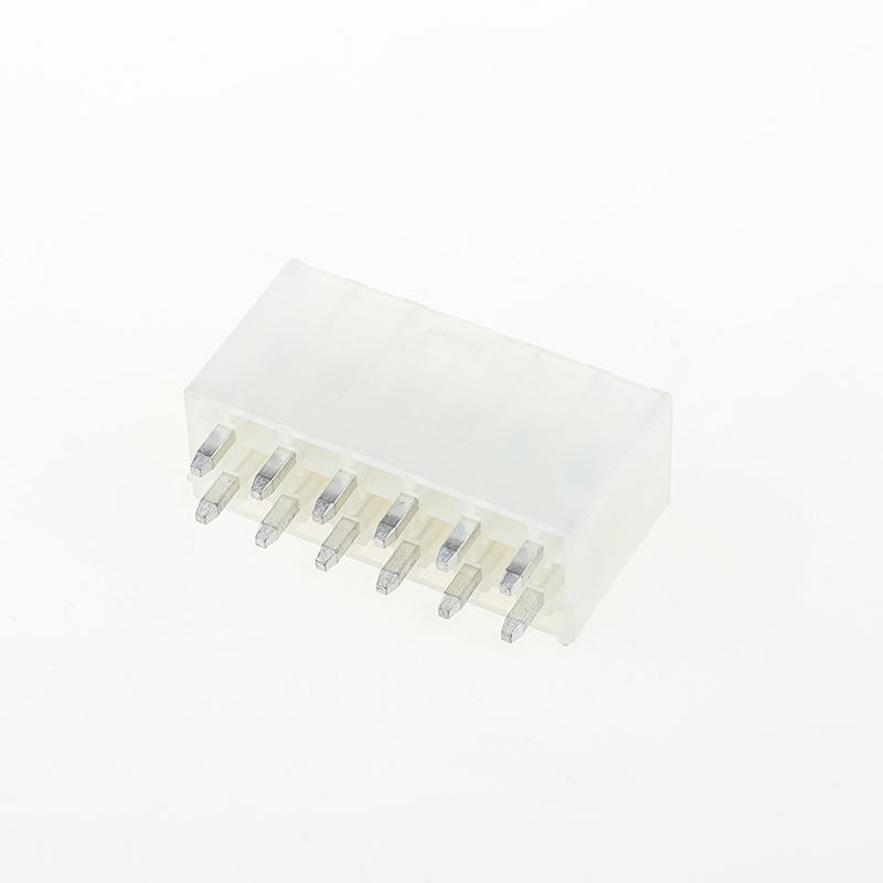 5557 Vertical 4.2mm Pitch Wire to Board Connector Double Row Straight Pin Buckle