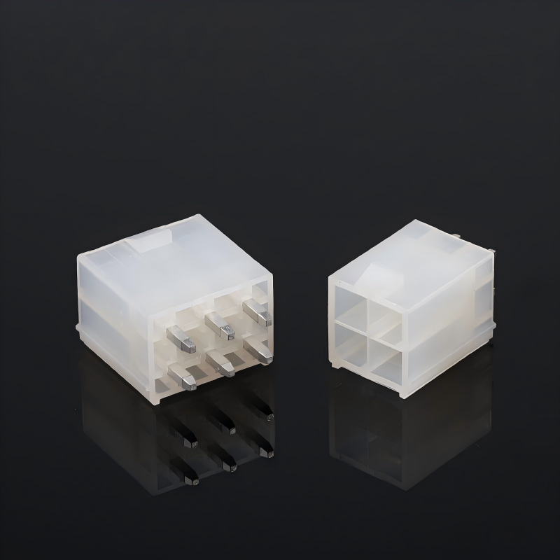 5557 Vertical 4.2mm Pitch Wire to Board Connector Double Row Straight Pin Buckle