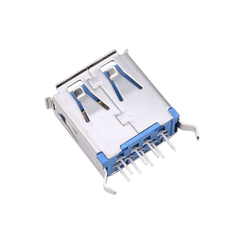 USB Type a 3.0 Female Connector AI Smart Charging Dock Port Replacement for Type-C Charging Socket