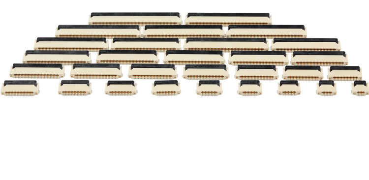 0.5mm Pitch Dual Contact FFC FPC Connector 6 Pin SMT For Electronic Tag