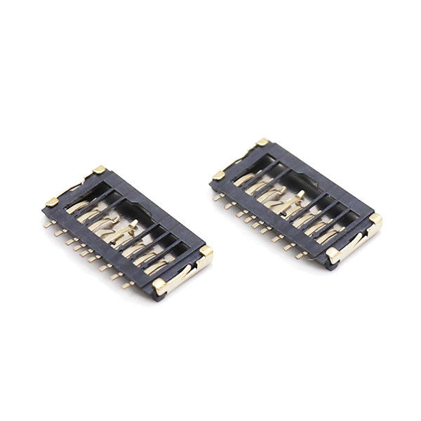 Shorten Type UL94V-0 Micro SD Card Socket Middle Pin 1.5h TF Card Socket