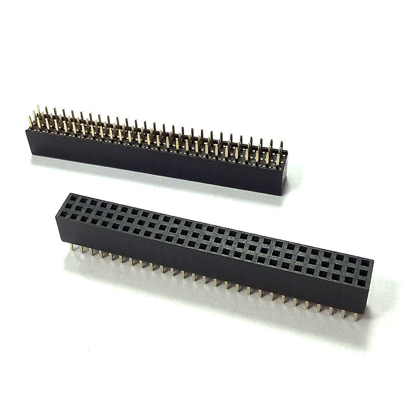 Female Three Row 2-50 Pin Header Connector 2.0mm Pitch Board To Board PCB Connector