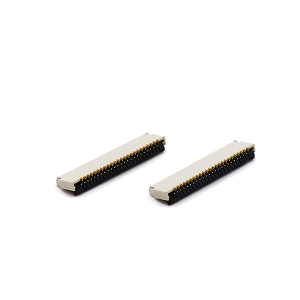 Down Contact 0.5 Mm Pitch FPC Connector 4 Pin Under Lock SMT Type 1.0mm Height
