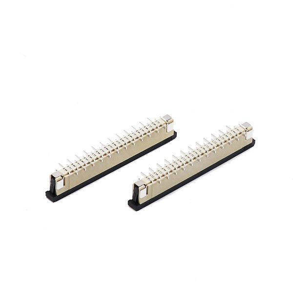 Slider Series FFC FPC Connector 0.5/1mm Pitch Vertical For Electronic Equipment