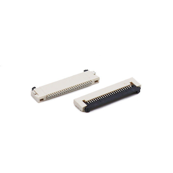 LCP UL94V-0 1.5mm ZIF SMT FFC FPC Connector 0.5mm Down Contact