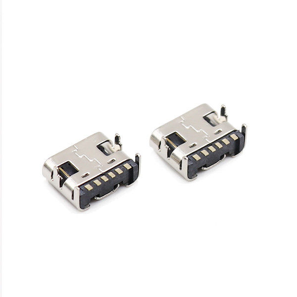 Micro USB Type C Connectors 6 Pin SMD 3.1mm Female SMT