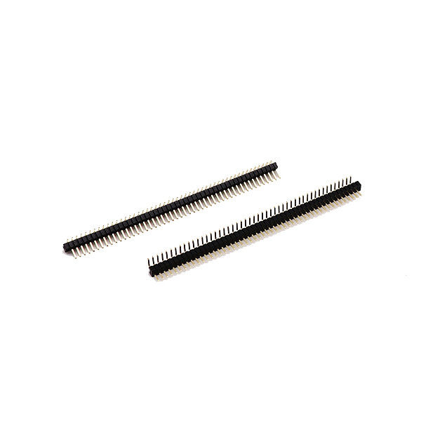 1.27mm Pitch Male Pin Header Connectors Right Angle For Electrical PCB Circuit Board