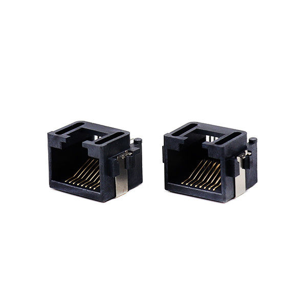 Sinking Type Mid Mount RJ45 PCB Connector Female Modular Jack DIP Right Angle