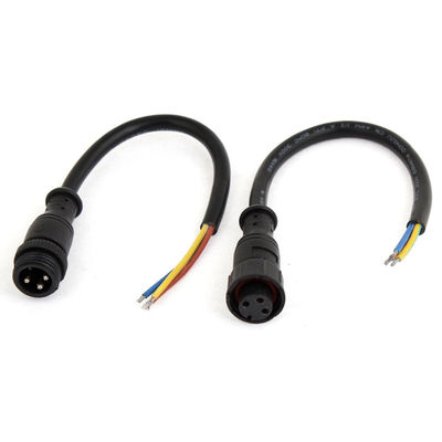 Ip67 Automotive Waterproof Electrical Cable 5 Pin 0.5-6mm2 Wiring Gauge