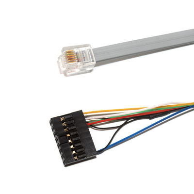 Molex 90142 Series Custom Wire Harness C-Grid III To RJ12 Connector