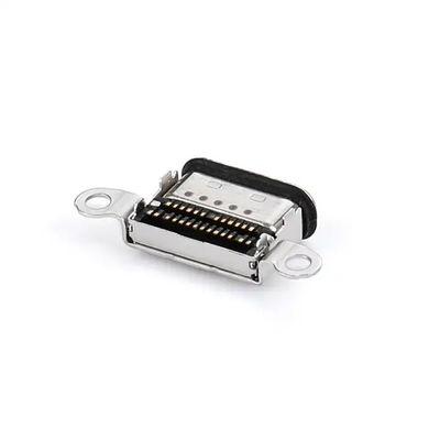 SMT USB C Female Connector 24 Pin Double Row Waterproof IPX8