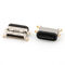 USB C 16Pin Type C Female Connector Mid Mount 1.13mm IPX8 Waterproof With LIM