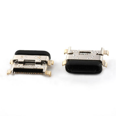 Sinking 1.13mm 16Pin IPX8 Waterproof USB Type C Female Socket Connector