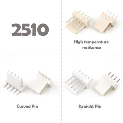 Plastic Electronic Component Connector for 5A Current Rating and Plastic Material
