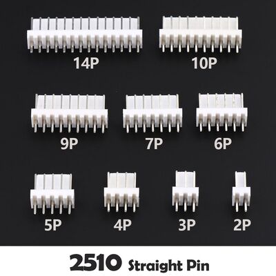 2.54 Wire to Board Wafer Connector Lcp Vertical 90 Degree Jst 2.5mm Smt Pcb Connector