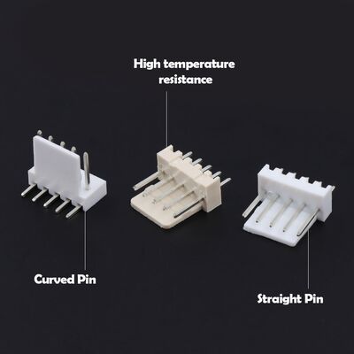 Plastic Electronic Component Connector for 5A Current Rating and Plastic Material